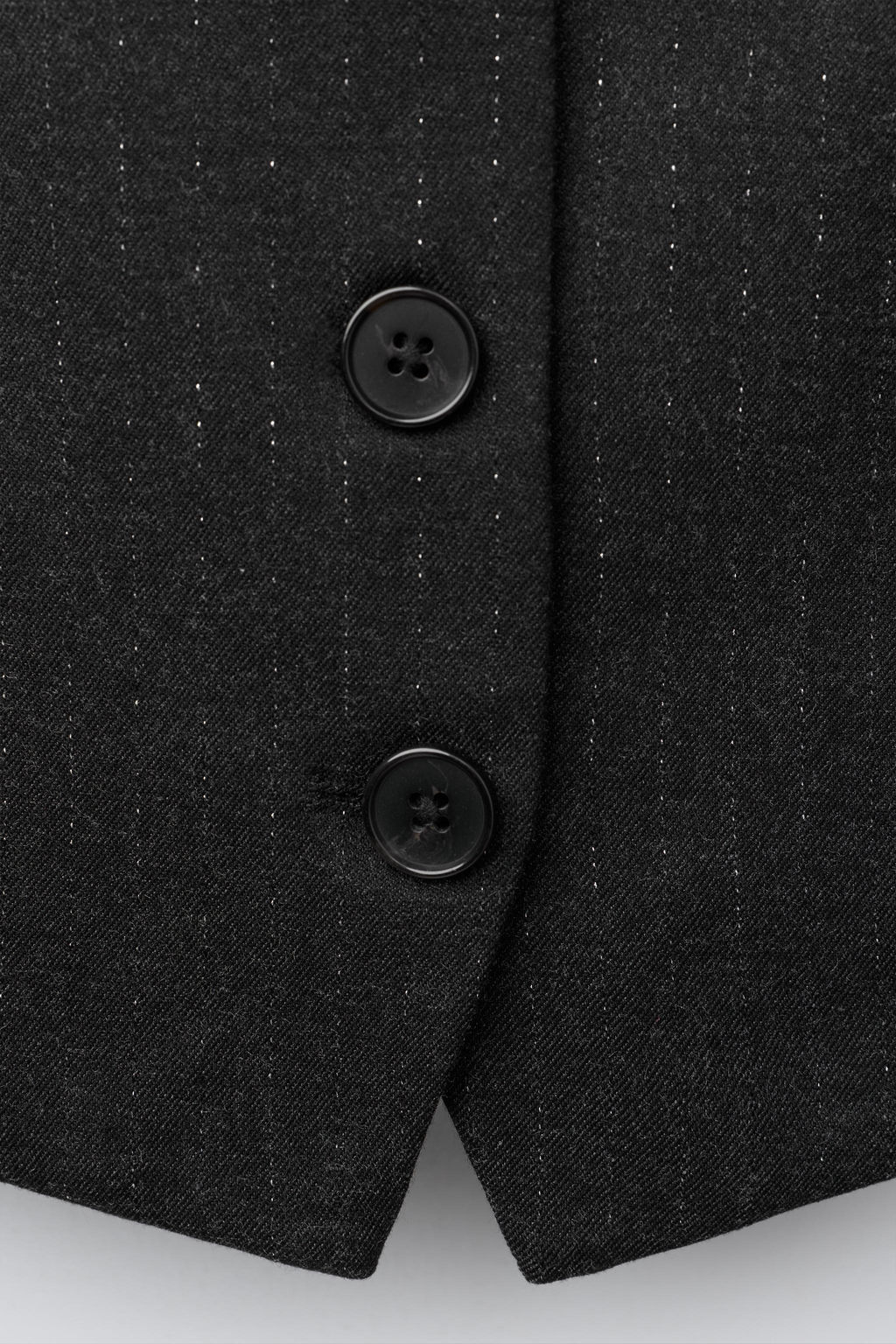 SHINY PINSTRIPE WAISTCOAT - Zara фото 4