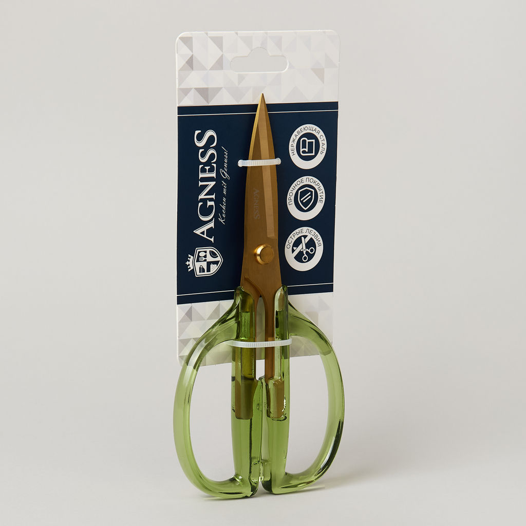 КУХОННЫЕ НОЖНИЦЫ ЦВЕТ ИЗУМРУД - Agness фото 3