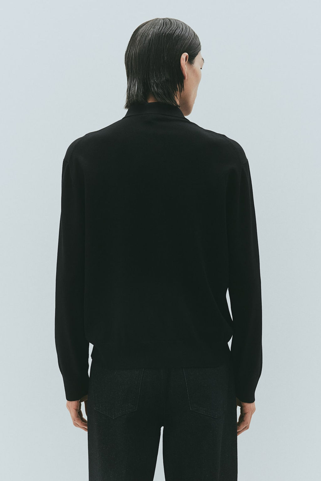 Polo en punto fino Regular Fit - H&m фото 5