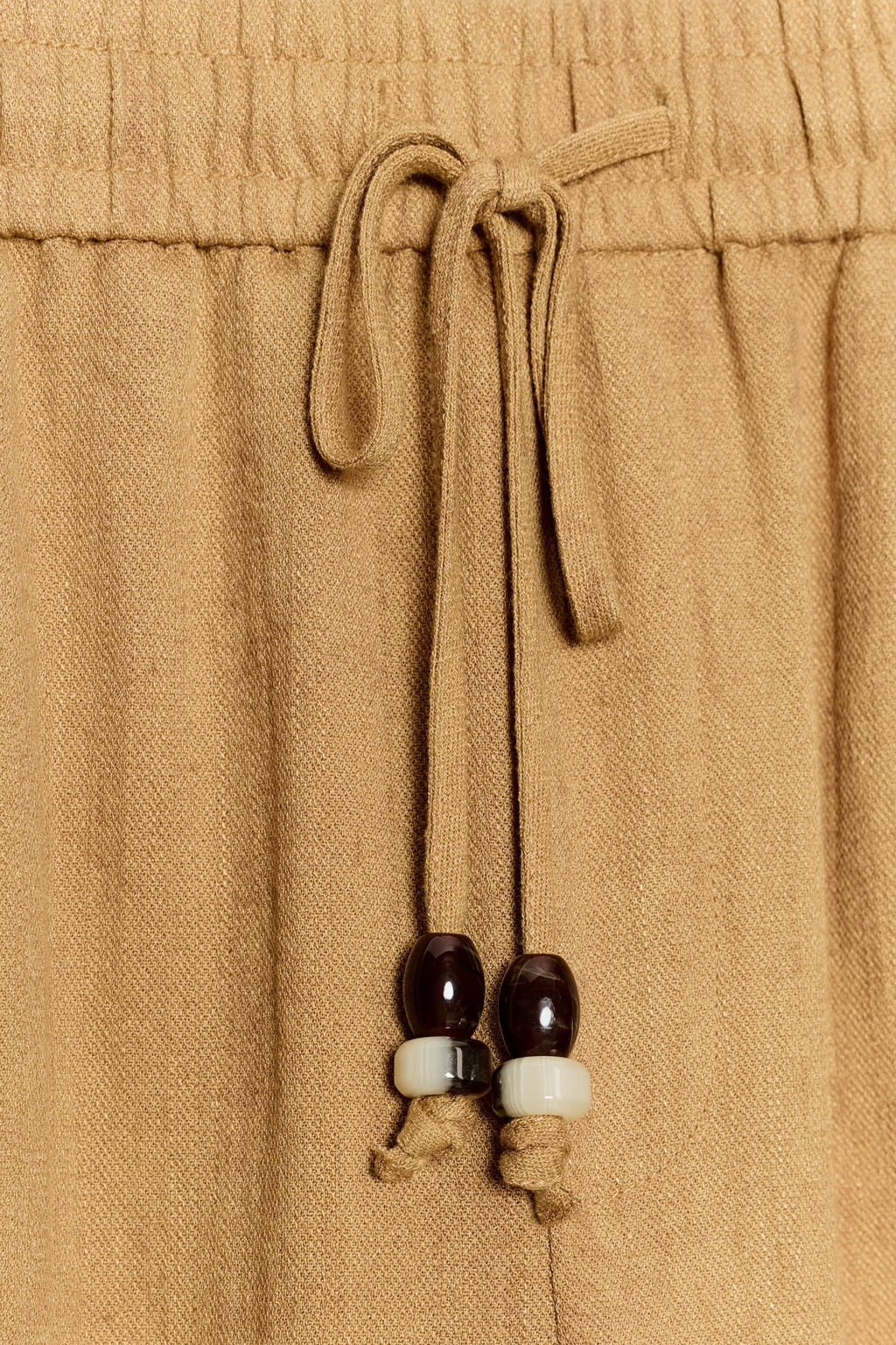 PANTAL?N ANCHO CORD?N / Mostaza