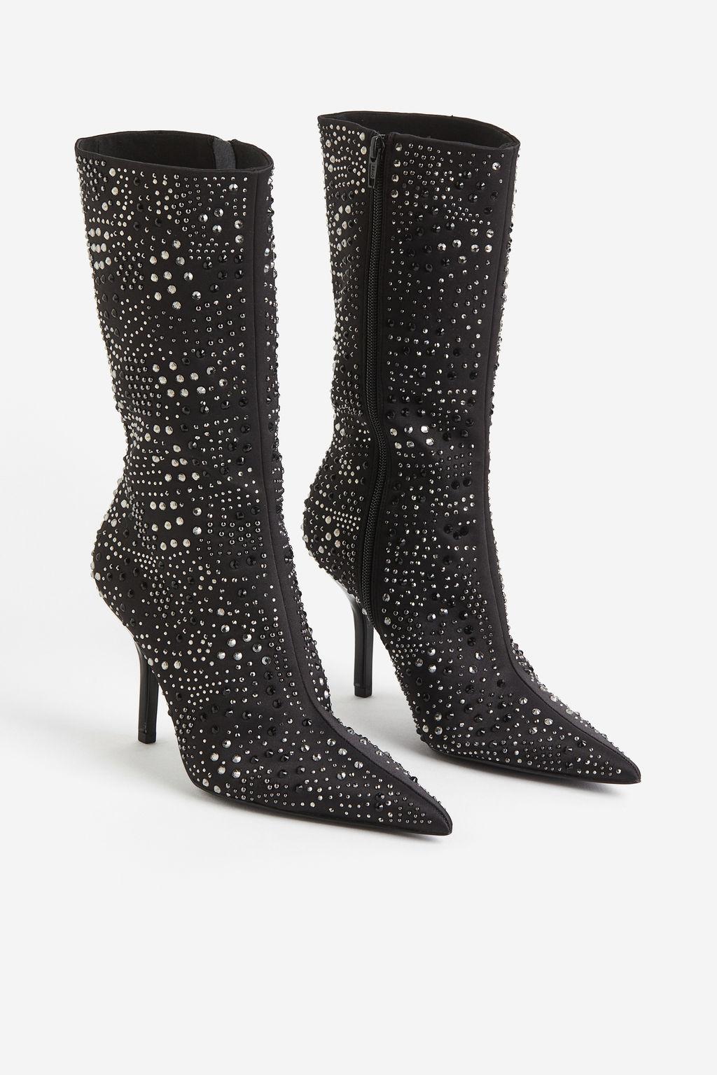 Botas de tacon con strass - H&m фото 8