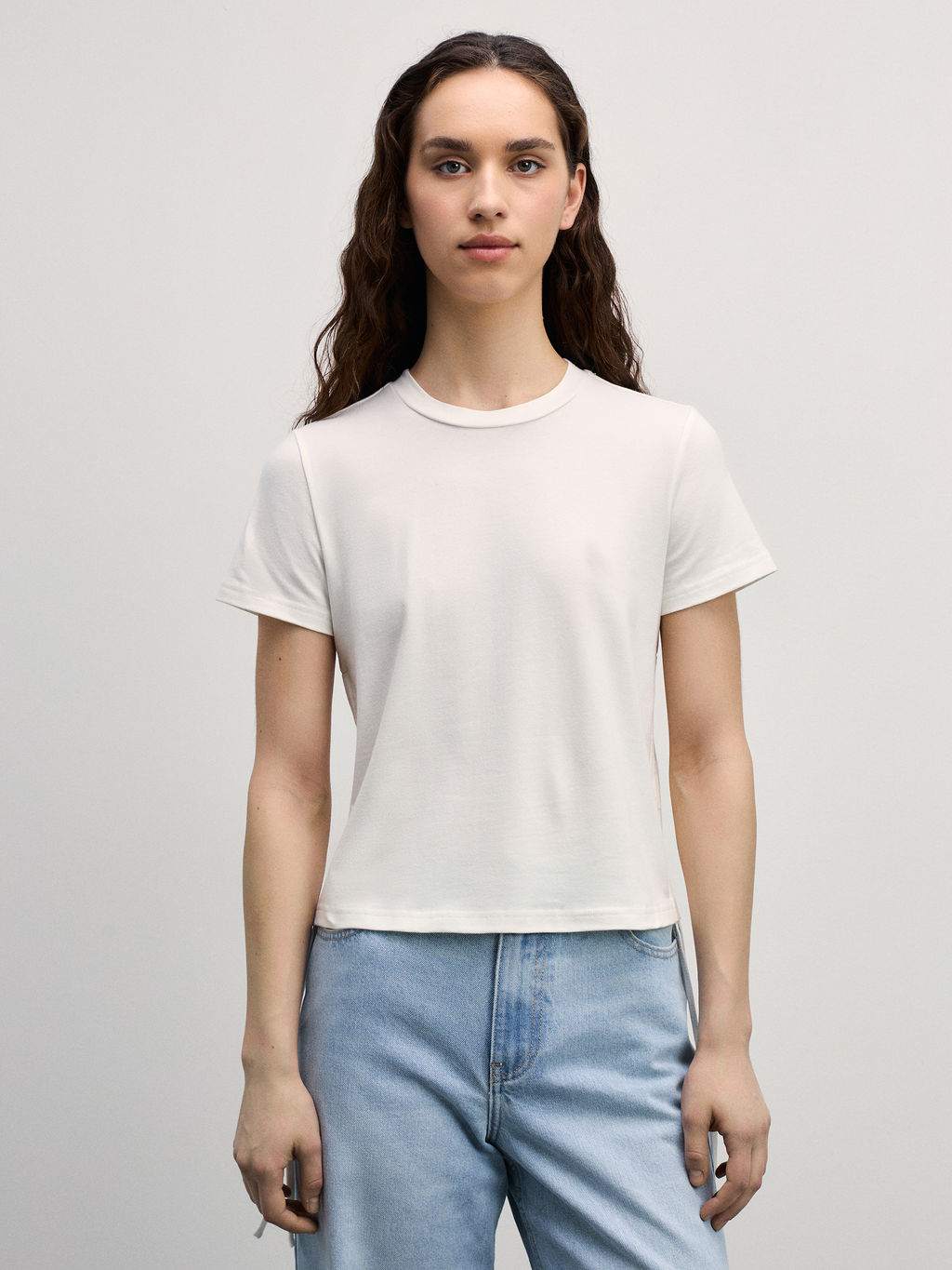 Футболка со сборками / Zarina фото 3