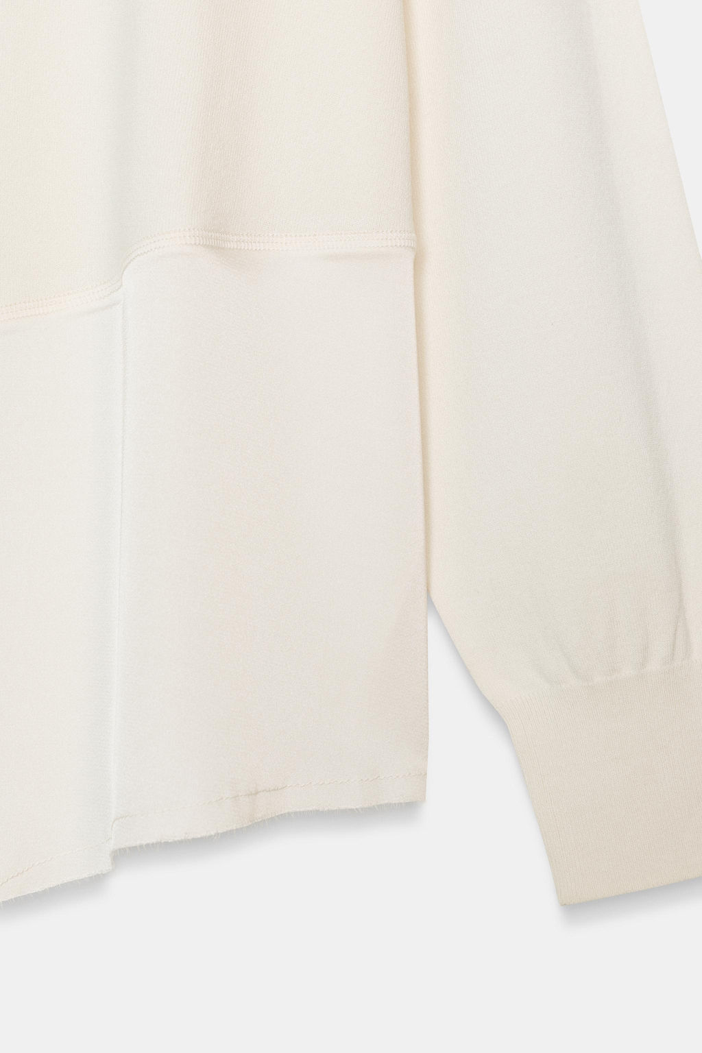 JERSEY PUNTO COMBINADO ASIM?TRICO / Blanco - Zara фото 7