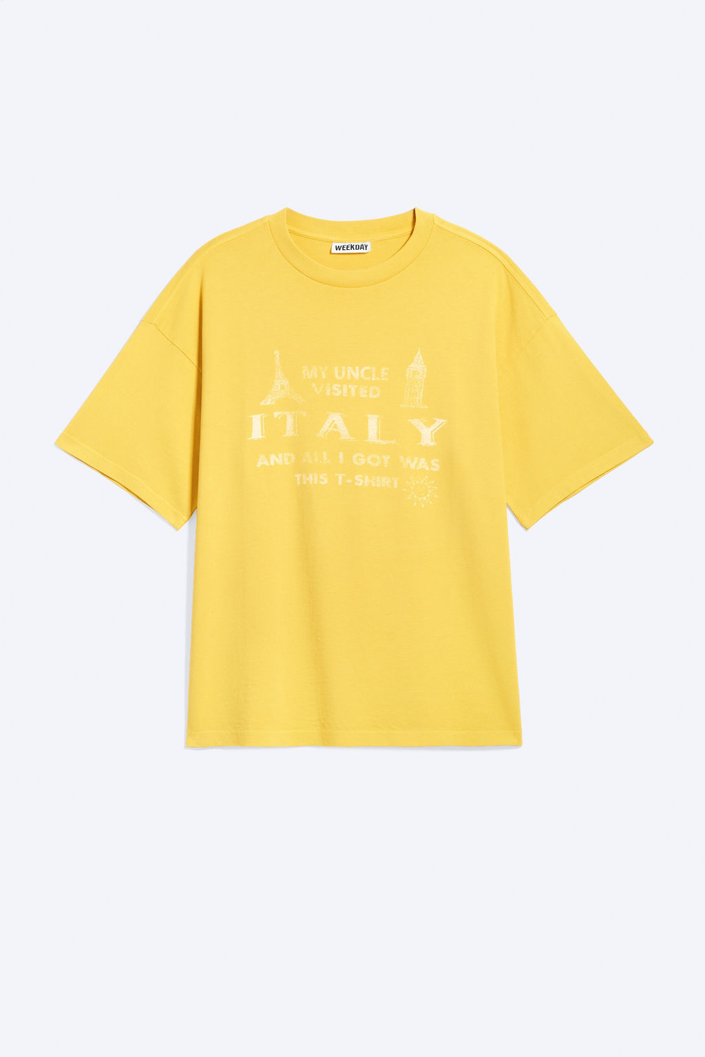 Camiseta boxy con gr?fico estampado Great - H&m фото 3