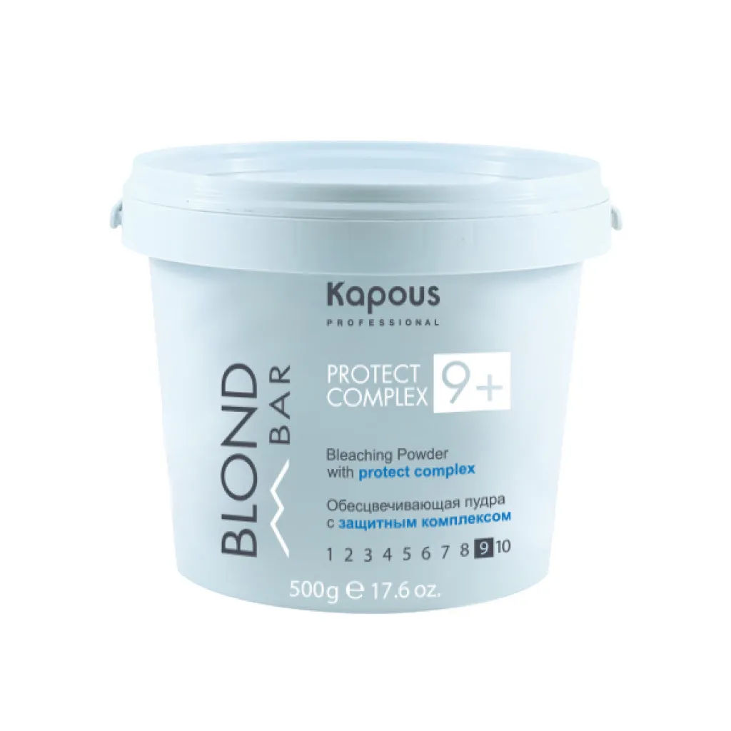 500 гр 9+Обесцвечивающая пудра с защитным комплексом Blond Bar Kapous - Kapous professional фото 2