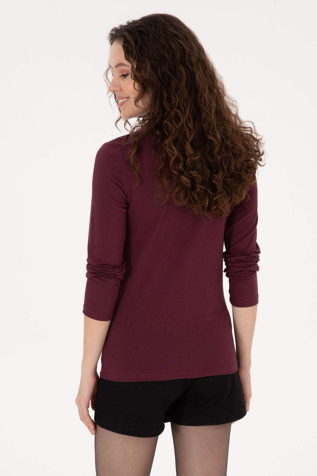 Kad_n Bordo Basic Sweatshirt - U.s. polo assn фото 5