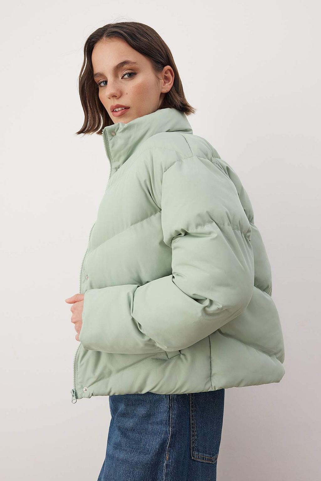 TRENDYOLMILLA Siyah Regular Su Itici Sisme Mont TWOAW24MO00048  фото 59