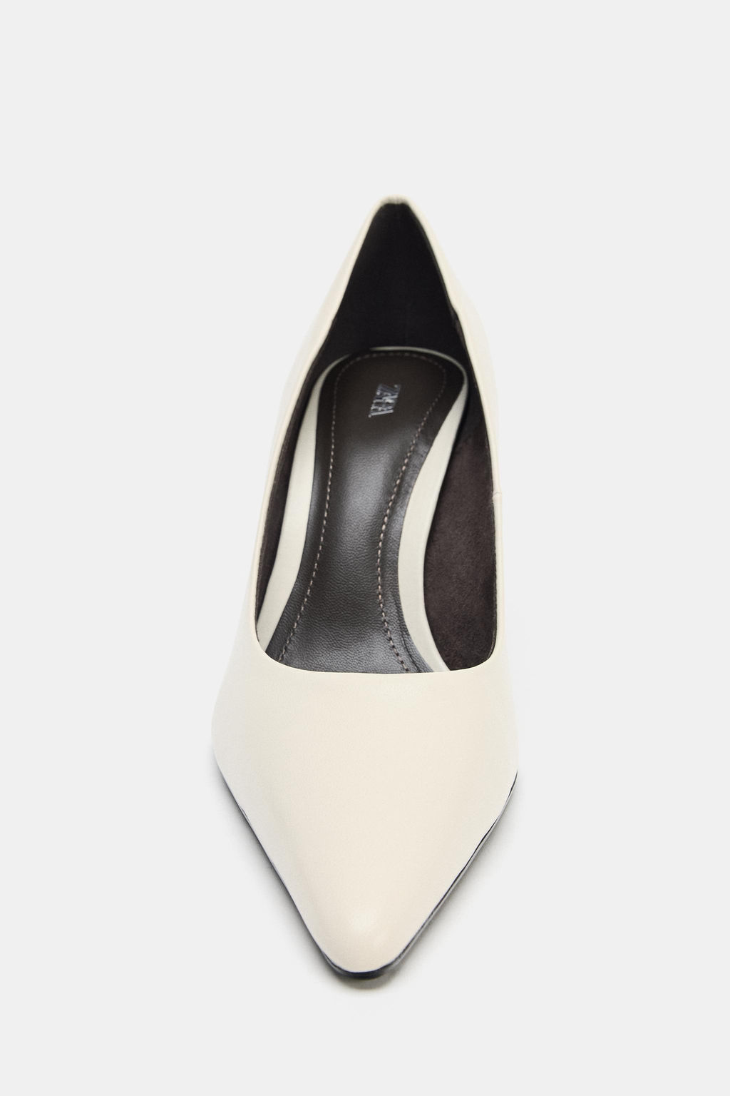 LEATHER HIGH-HEEL SHOES - Zara фото 10
