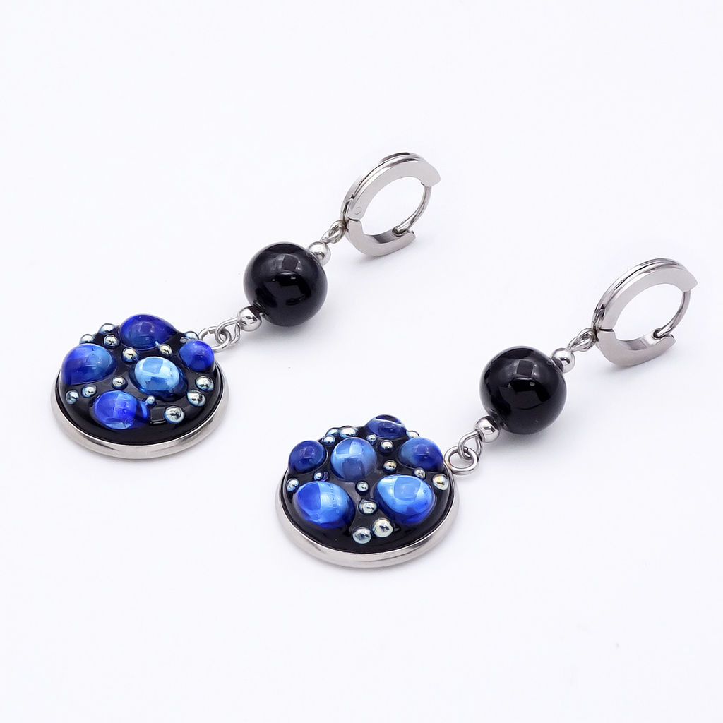 Серьги из муранского стекла CRYSTALIZE LS3191 - Vloes фото 3