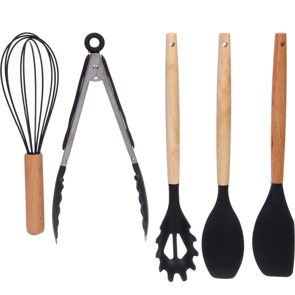 Набор кухонных принадлежностей 12шт "Felicita" черный