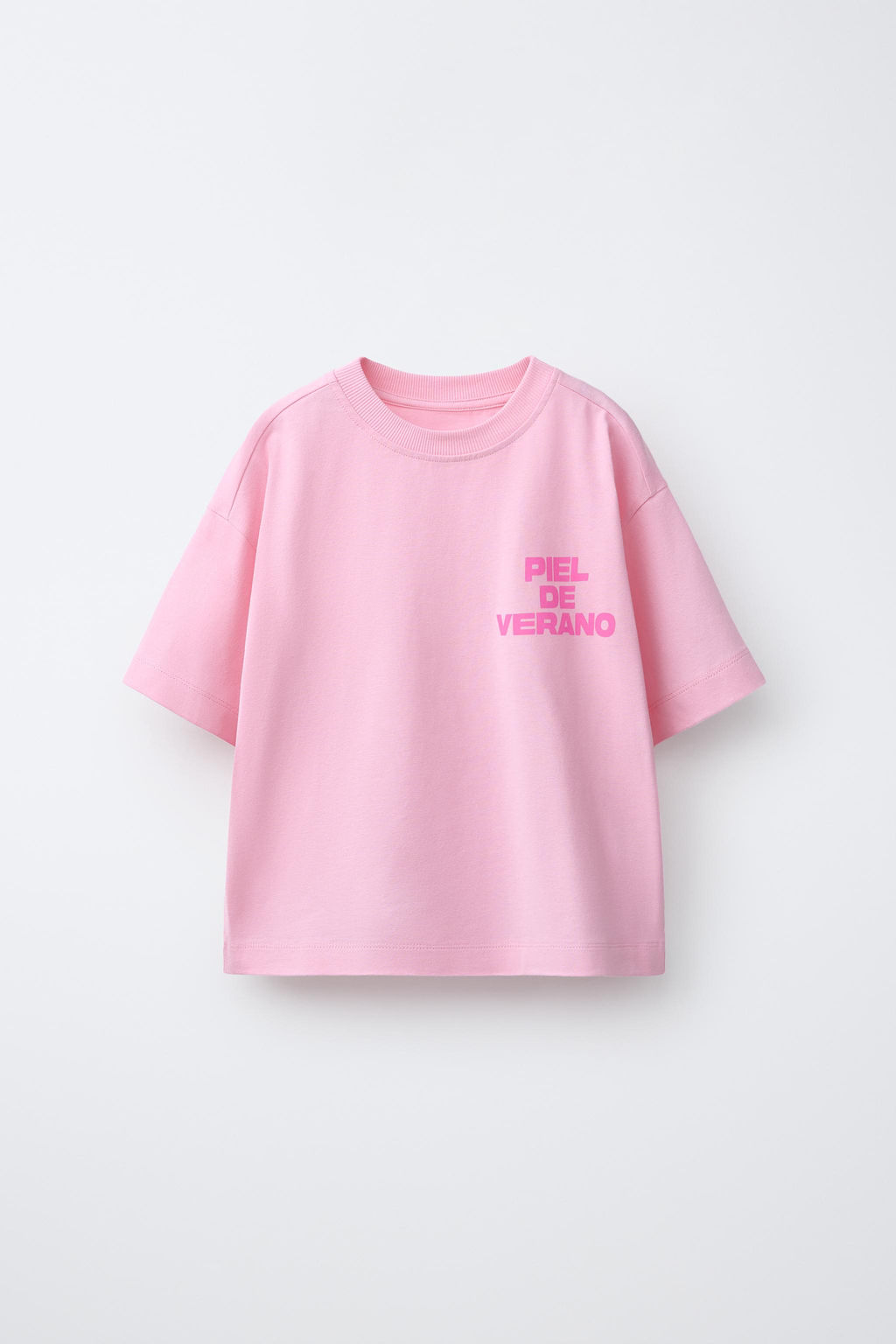 CAMISETA ESTAMPADO TEXTO / Rosa vigor? - Zara фото 2