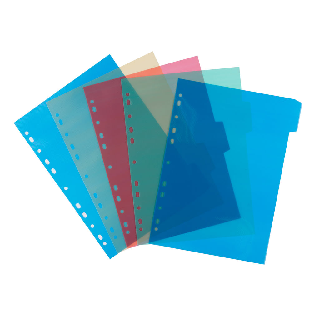 Expert Complete Classic Разделитель листов пластиковый A4 5 шт. EC270040200 песок ассорти