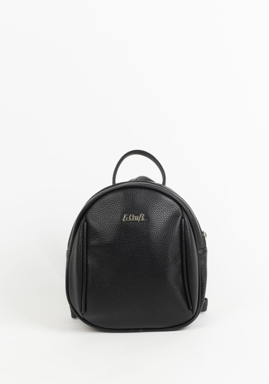 Рюкзак Модель №1466 | кожзам | гладкий | черный | Р820-1 | 29456