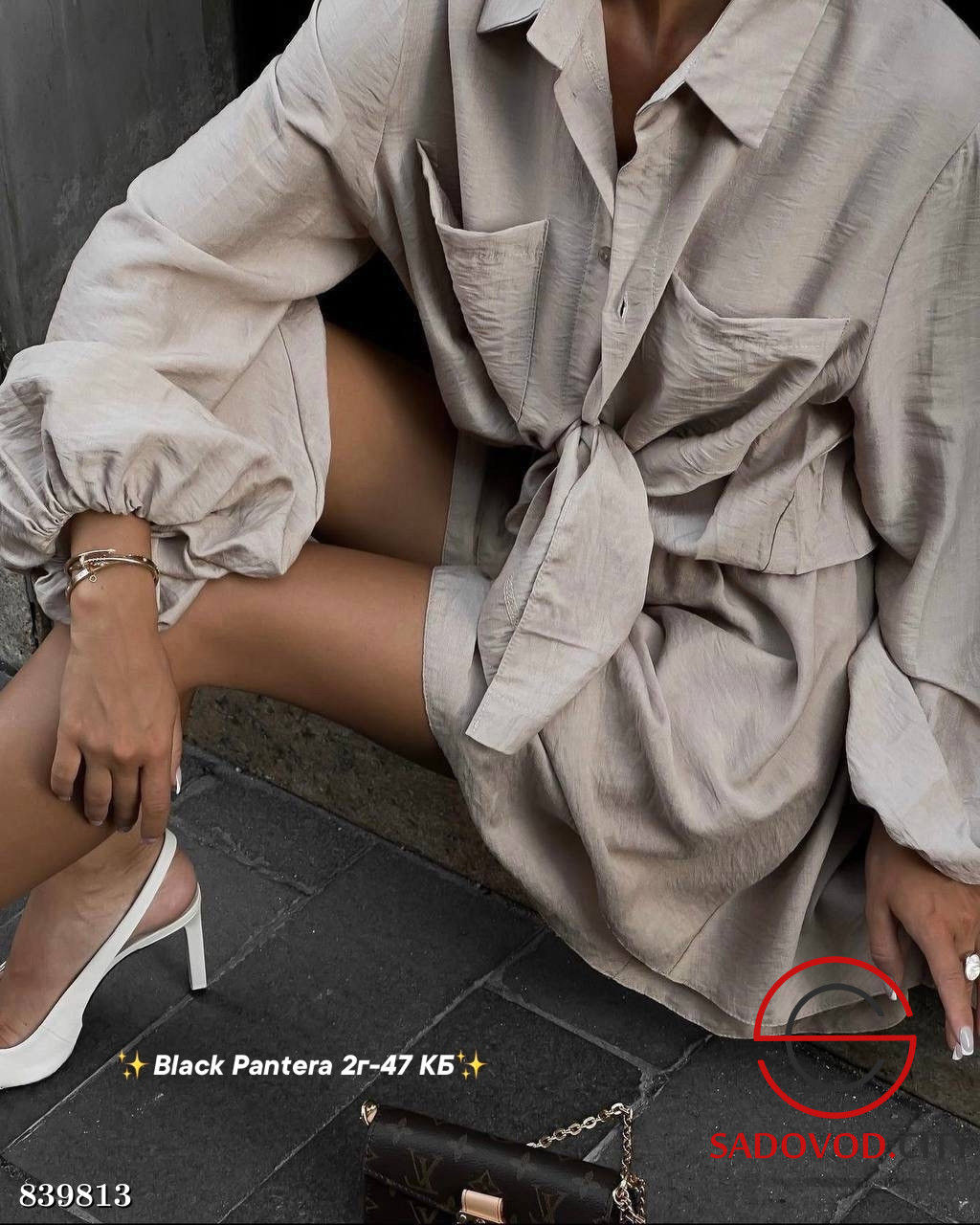 Двойка костюм (рубашка и шорты) - Bruno фото 2