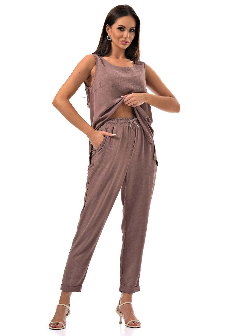 Брюки вискоза с лайкрой - А+б коллекция фото 46