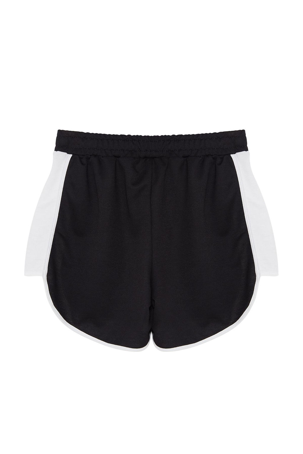 Siyah Renk Bloklu Normal Bel Ince Orme Sort & Bermuda TWOSS24SR00208 - Trendyolmilla фото 7