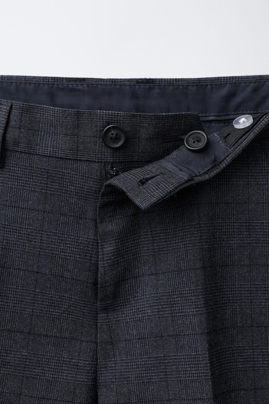 CHECK COMFORT SUIT TROUSERS - Zara фото 7