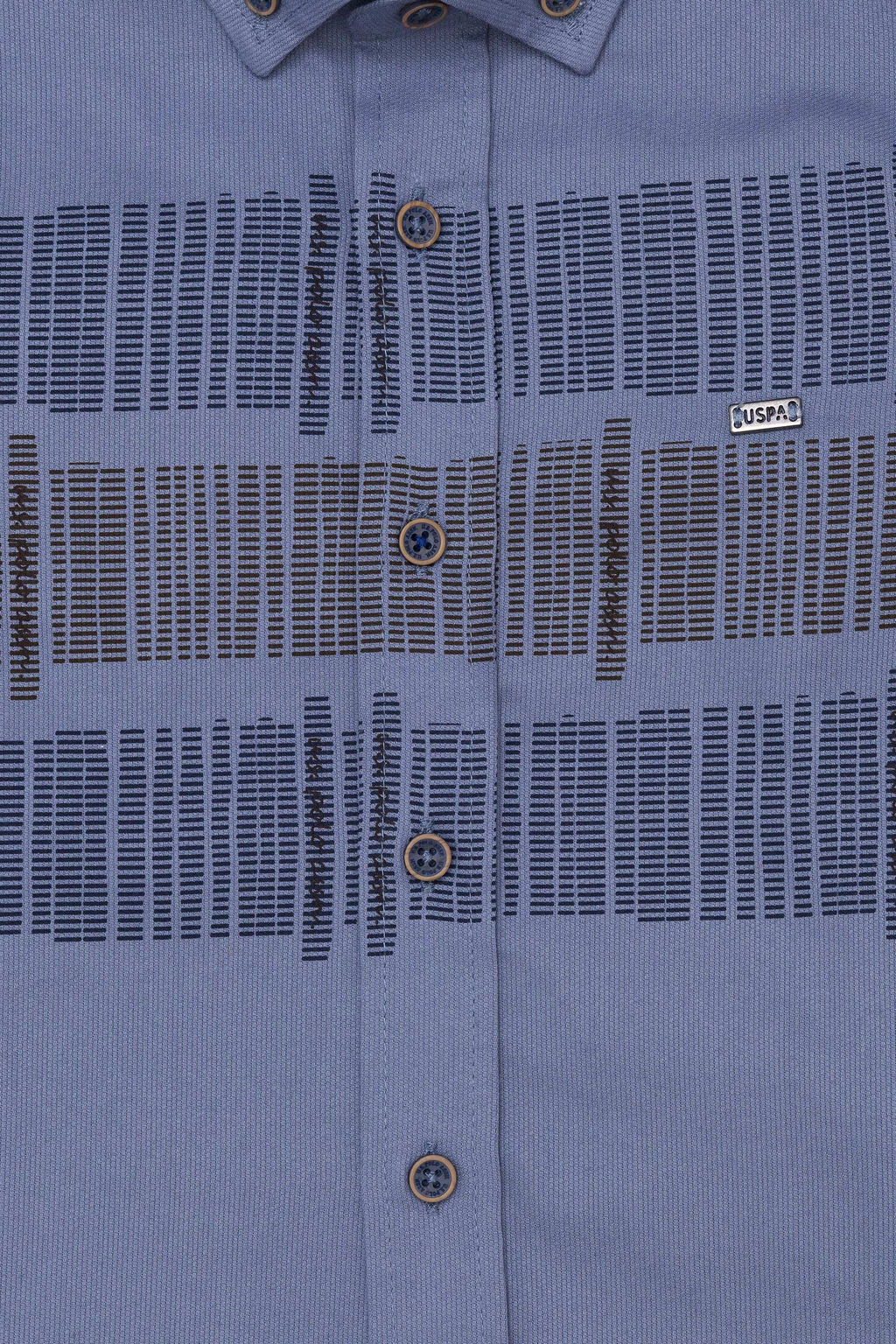 U. S. Polo Assn Серая рубашка с длинным рукавом для мальчика - U.s. polo assn фото 3