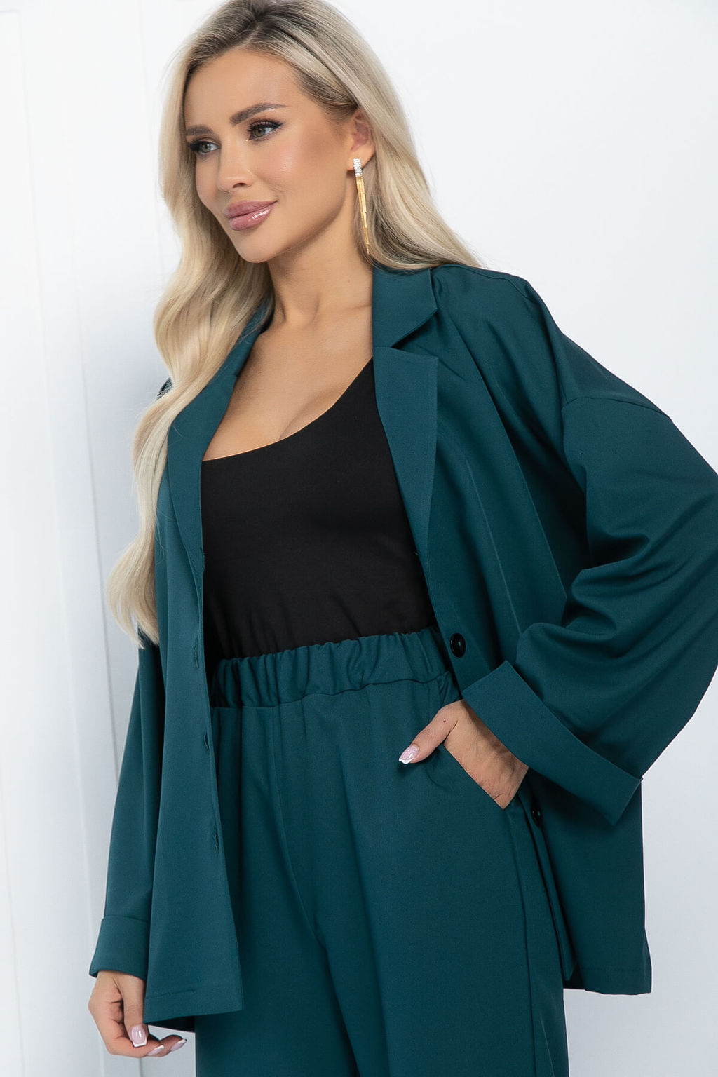 Костюм Ирвин НЬЮ (изумруд) К11343 - Lt collection фото 7