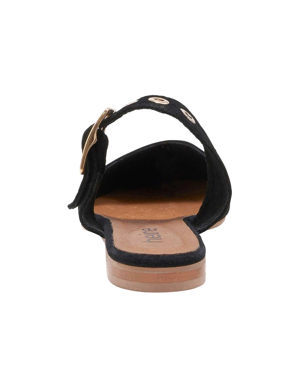 Шлепки, черные - Heine фото 5