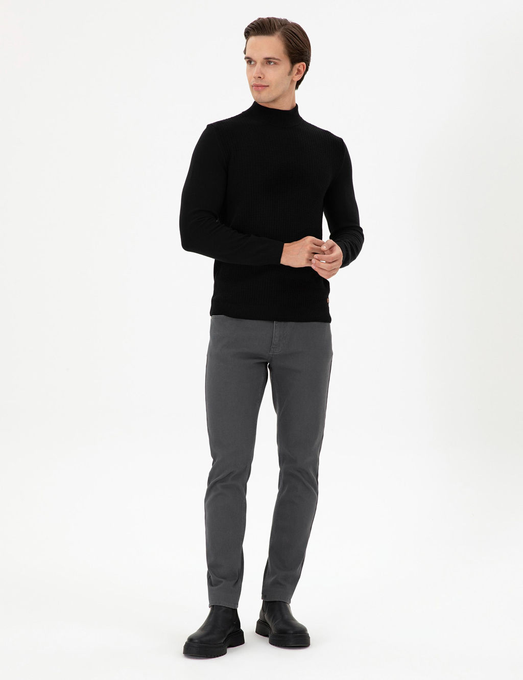 Мужские джинсовые брюки с каменным узором - U.s. polo assn фото 3