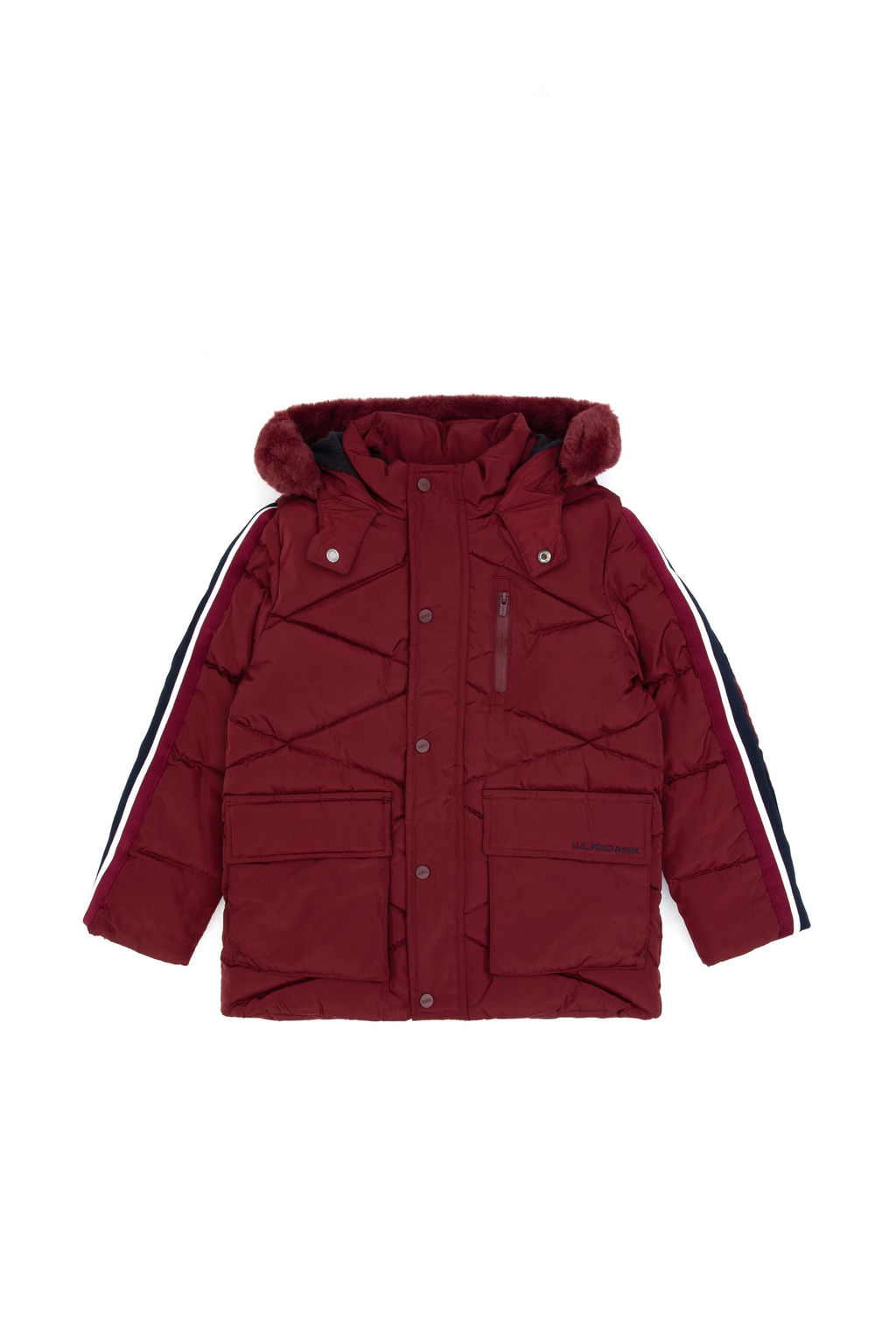Erkek _ocuk Bordo Kaban Sepette S_rpriz _ndirim