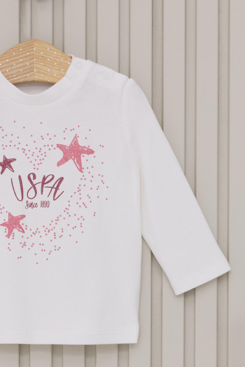 K_z Bebek Pembe 3l_ Pijama Tak_m_ Sepette S_rpriz _ndirim - U.s. polo assn фото 6