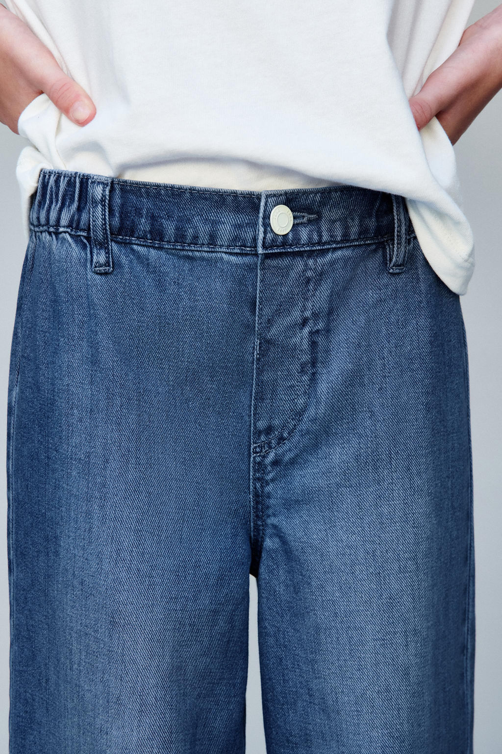 WIDE-LEG JEANS - Zara фото 6