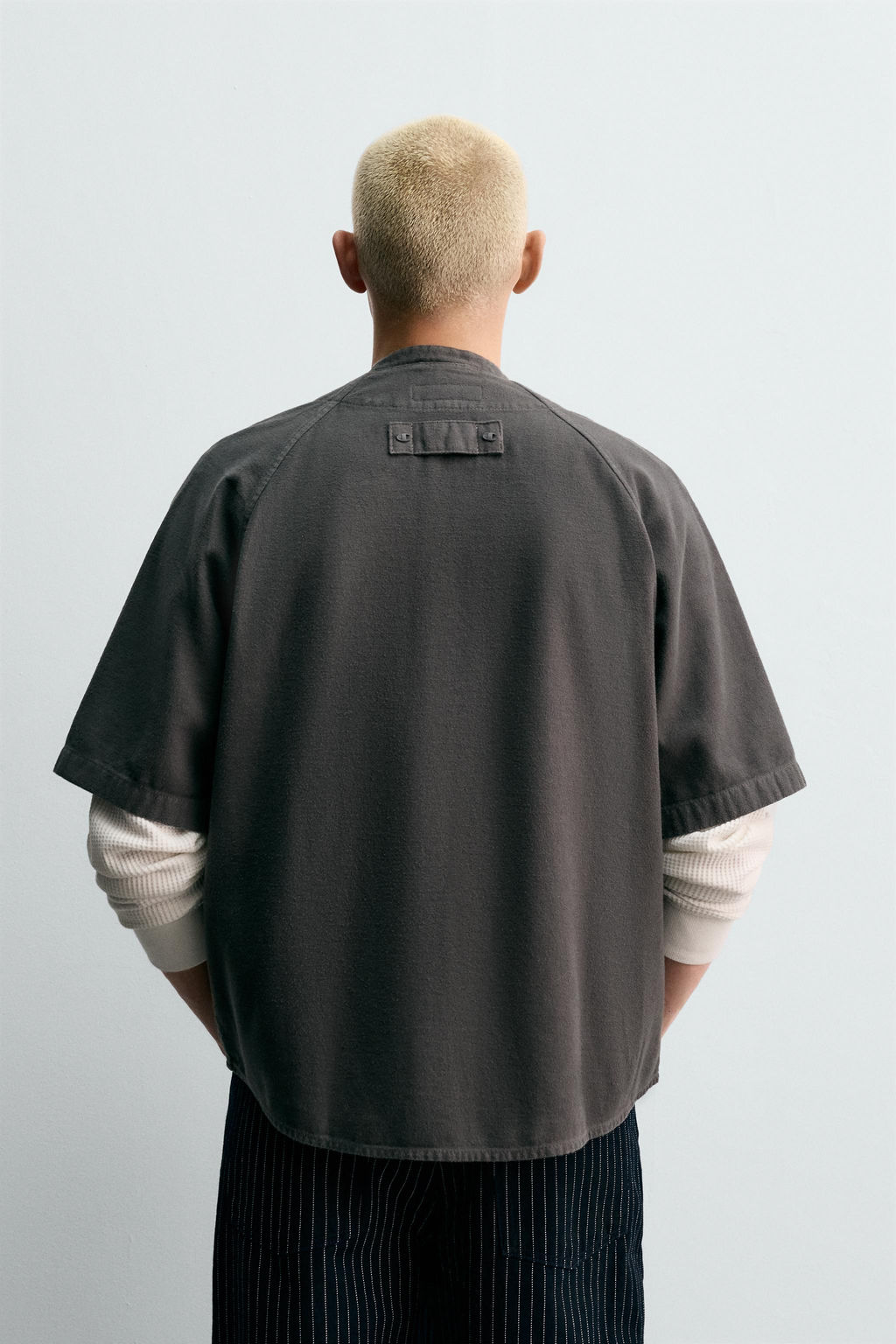 CHAMPION ® X ZARA PRINTED BASEBALL SHIRT  фото 3