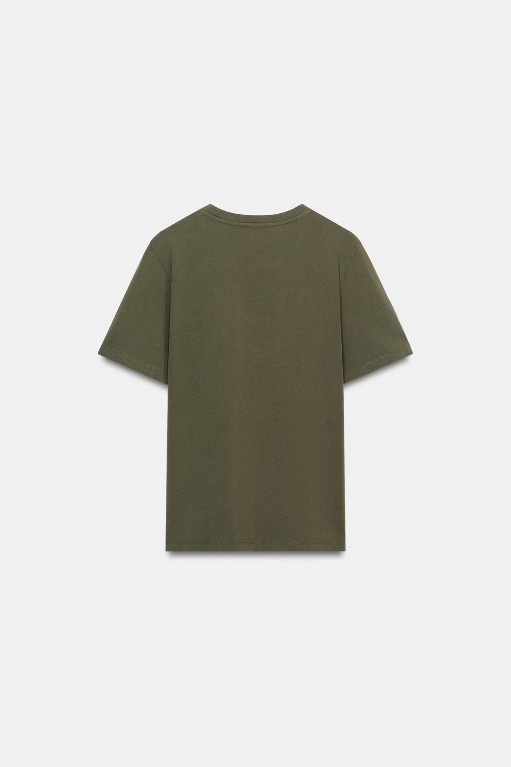 CAMISETA FORNITURA EFECTO LAVADO / Verde - Zara фото 2