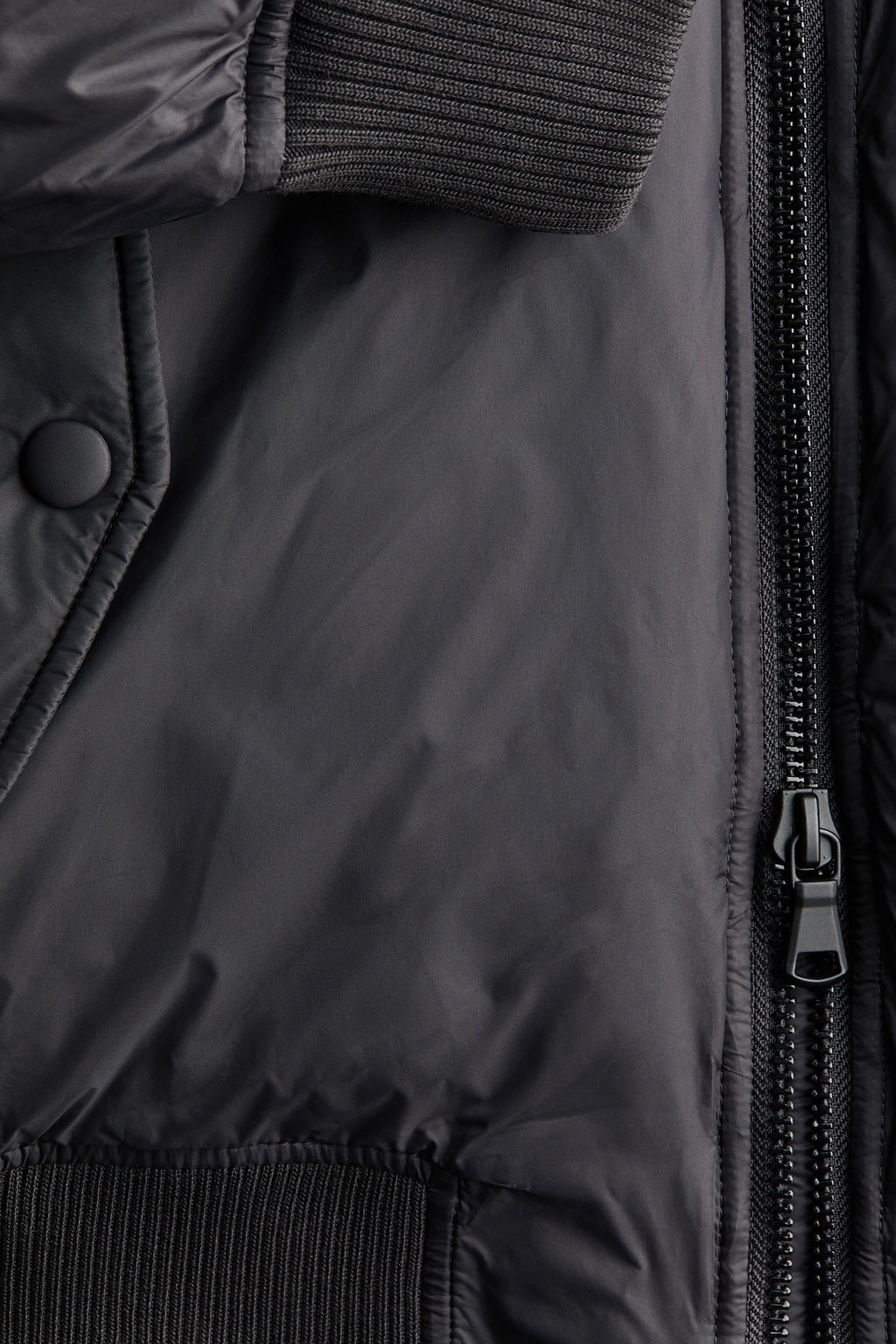 Cazadora bomber oversize de plum?n - H&m фото 9