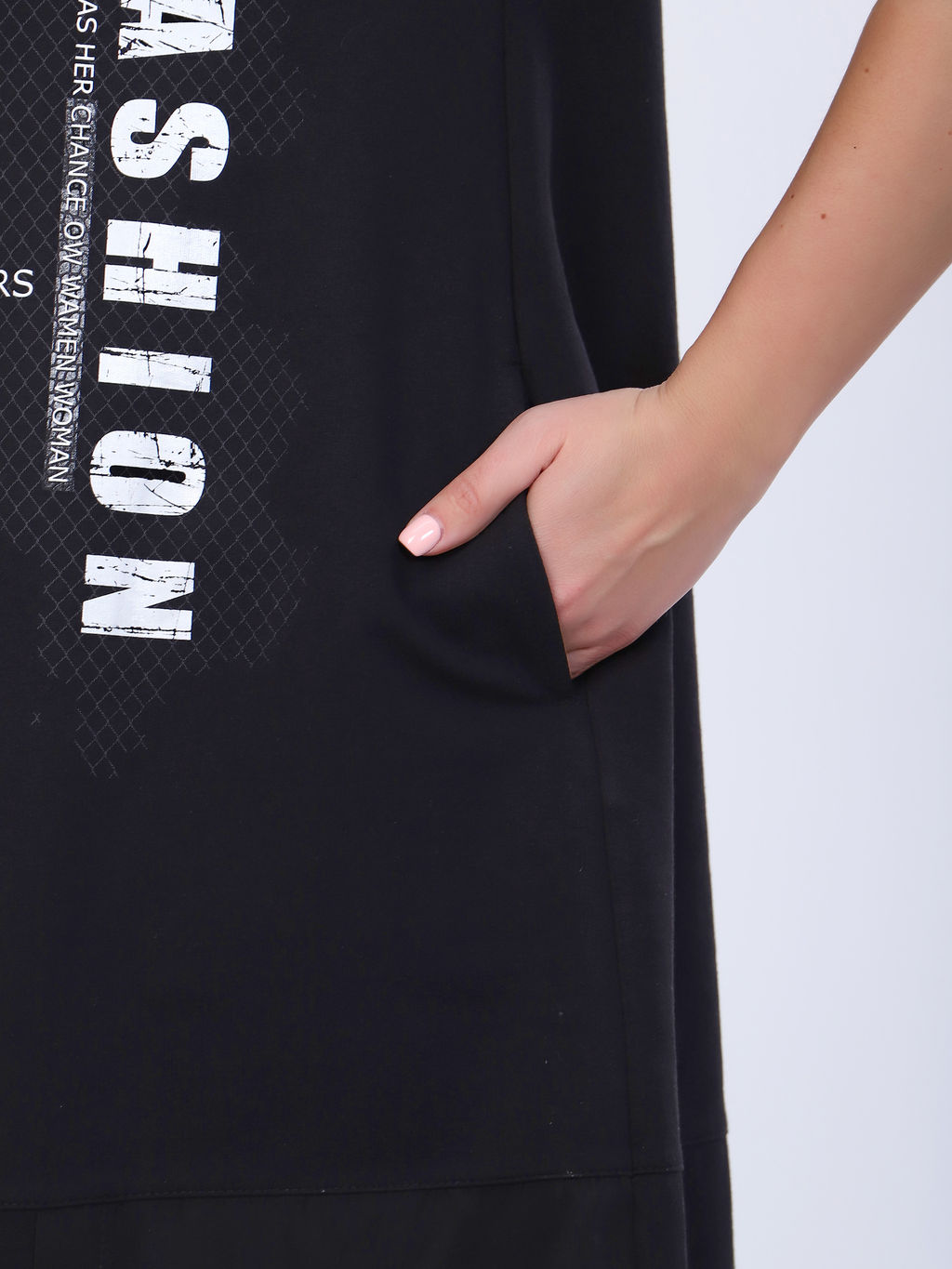 Платье женское МАРИЭЛЬ (чёрный №1) - Ивановская трикотажная компания фото 7