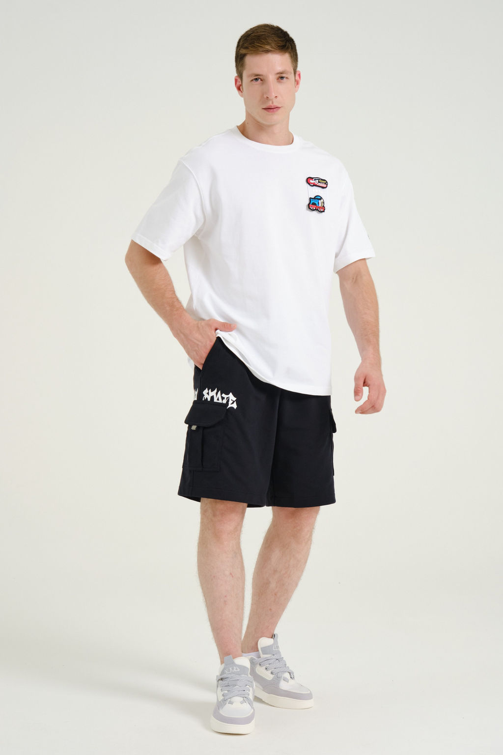 Шорты трикотажные Черный - Anta фото 8