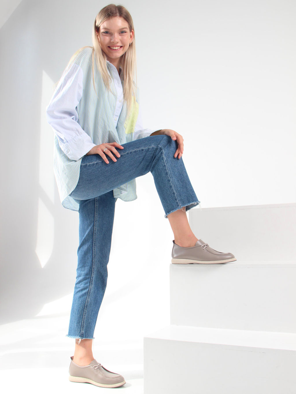 Мокасины 191.1607be.Латте