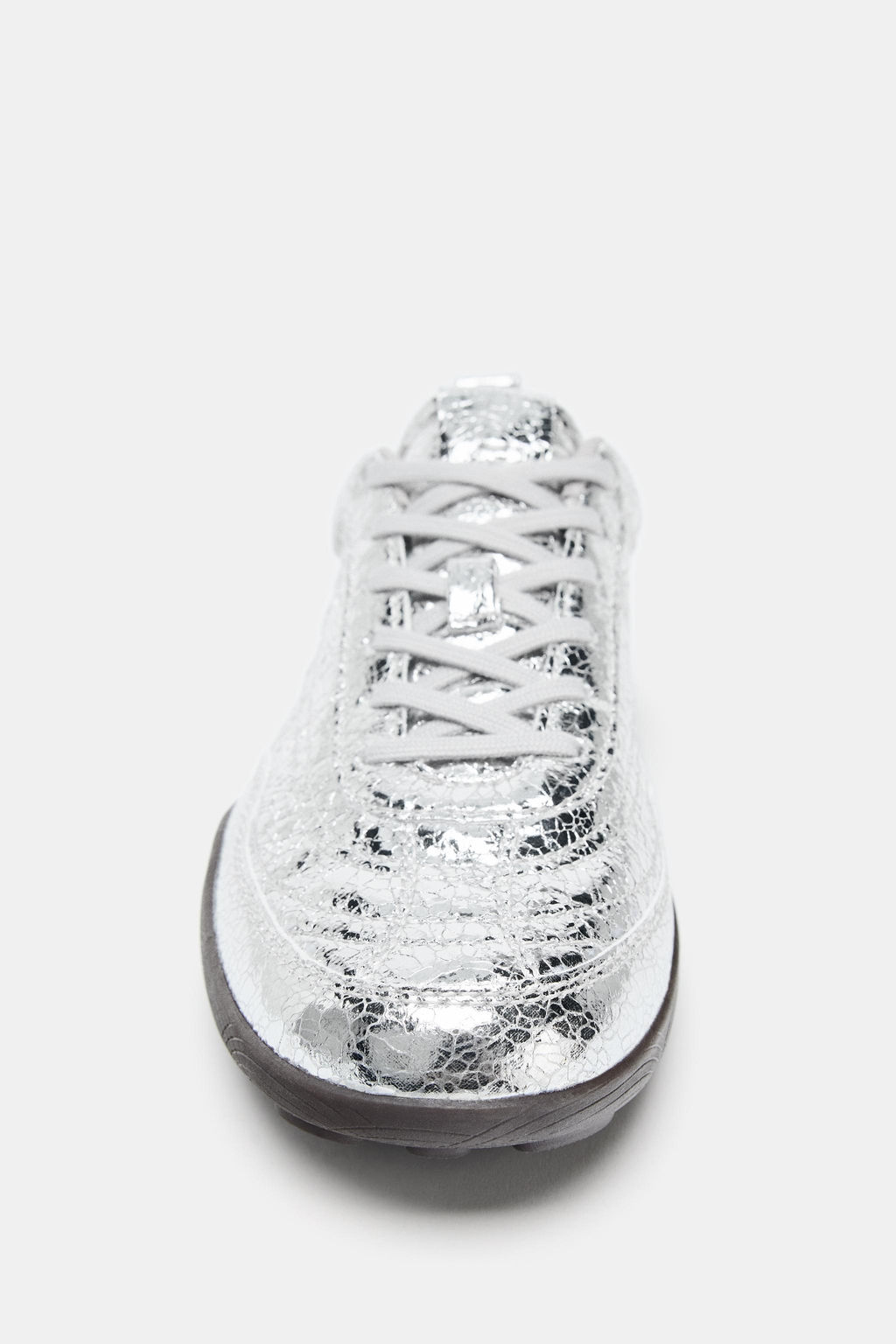 METALLIC-EFFECT TRAINERS - Zara фото 4
