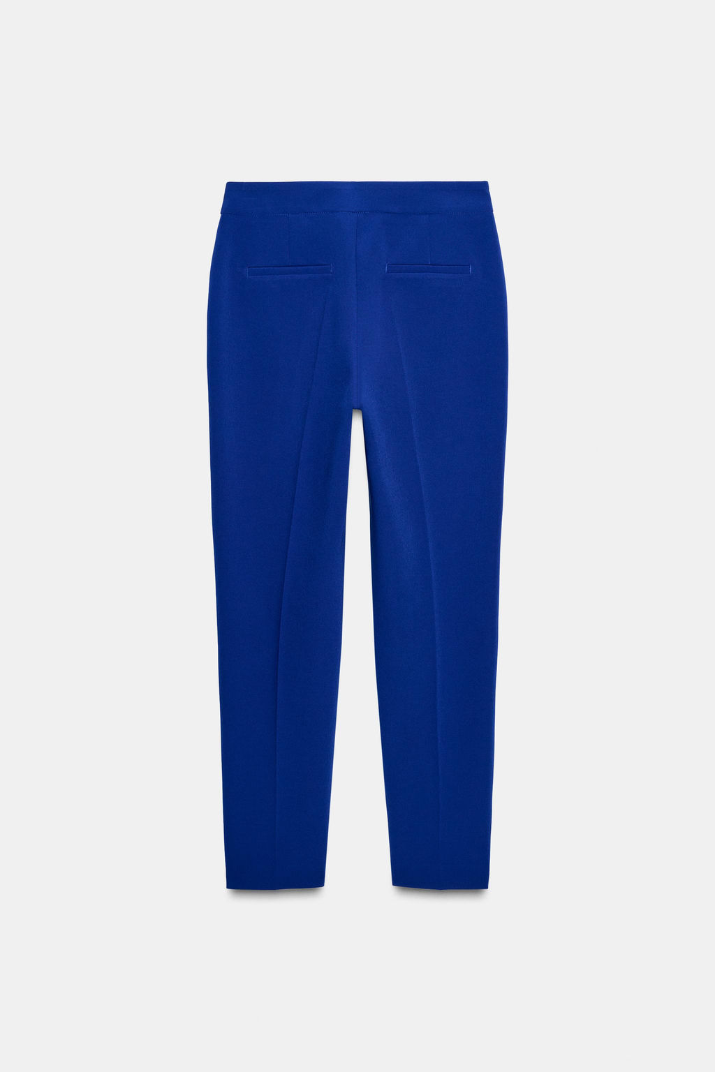 HIGH-WAIST SLIM-FIT TROUSERS - Zara фото 6