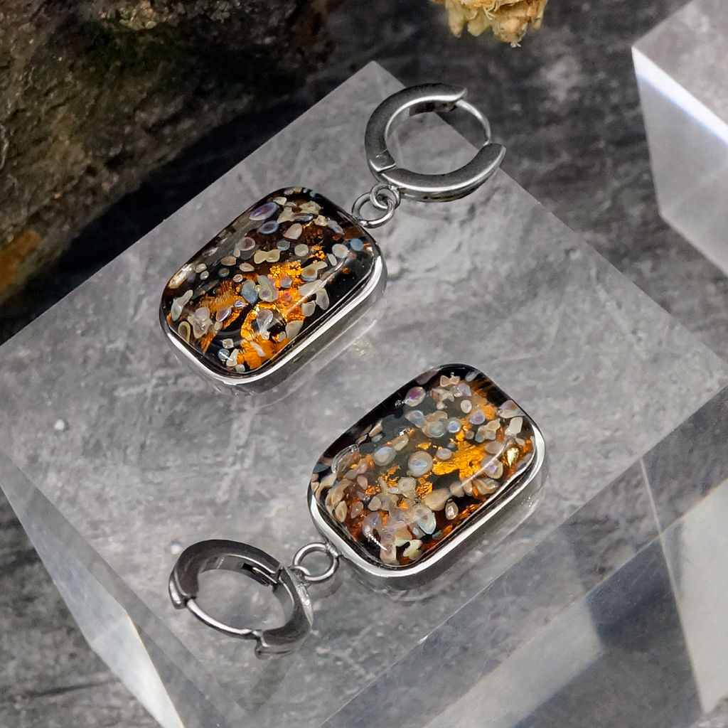 Серьги из муранского стекла SACRAMENTAL LS3140