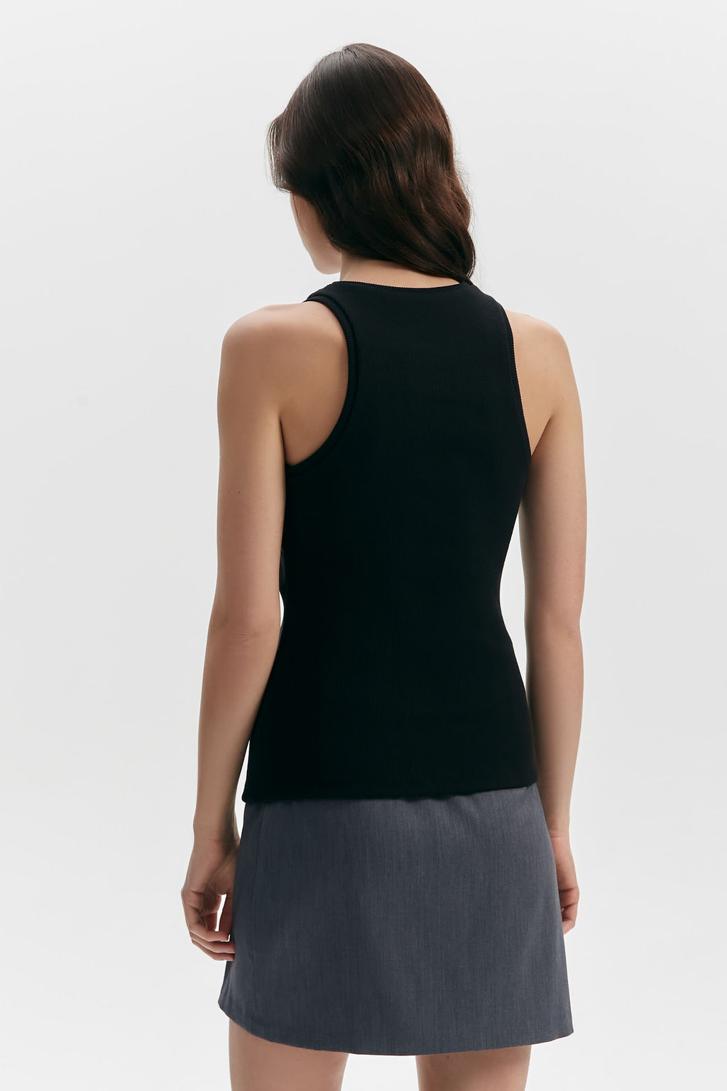 Топ трикотажный в рубчик - Mollis фото 4