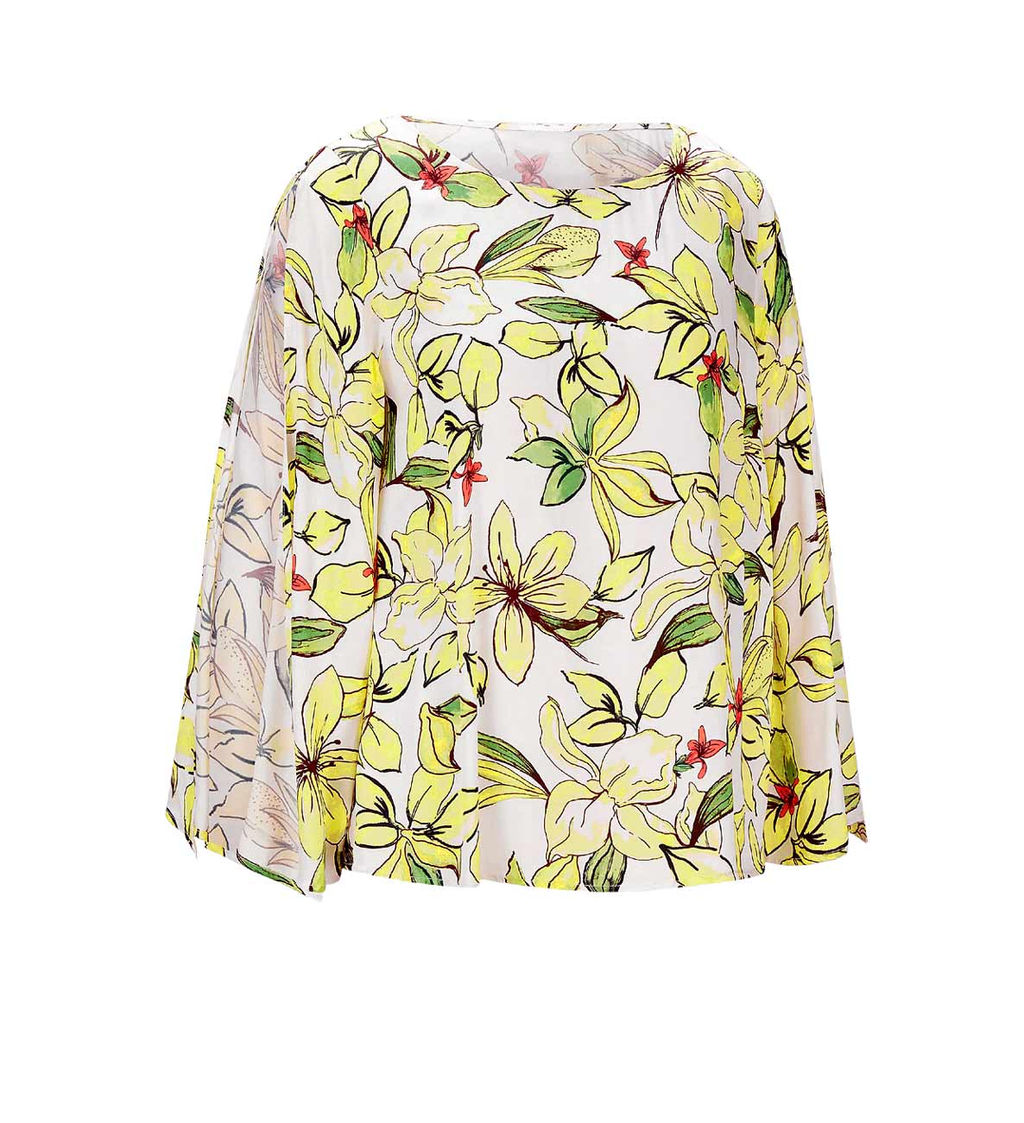 Блузка, экрю-лимонная - Ashley brooke фото 2