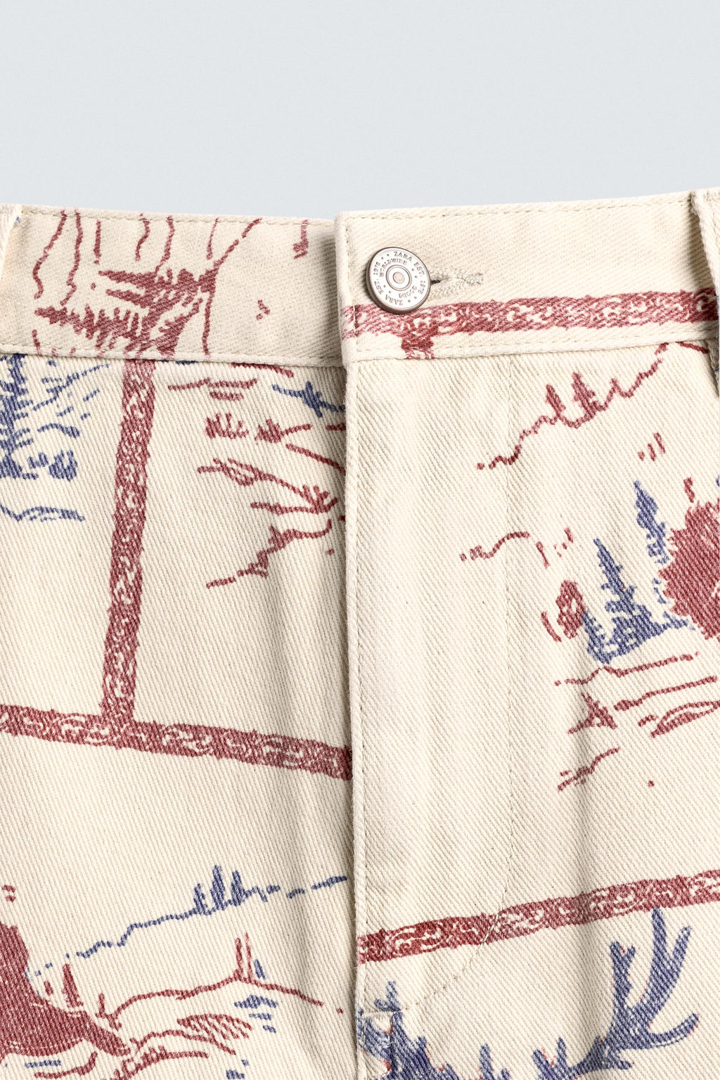 COMIC PRINT TROUSERS - Zara фото 9