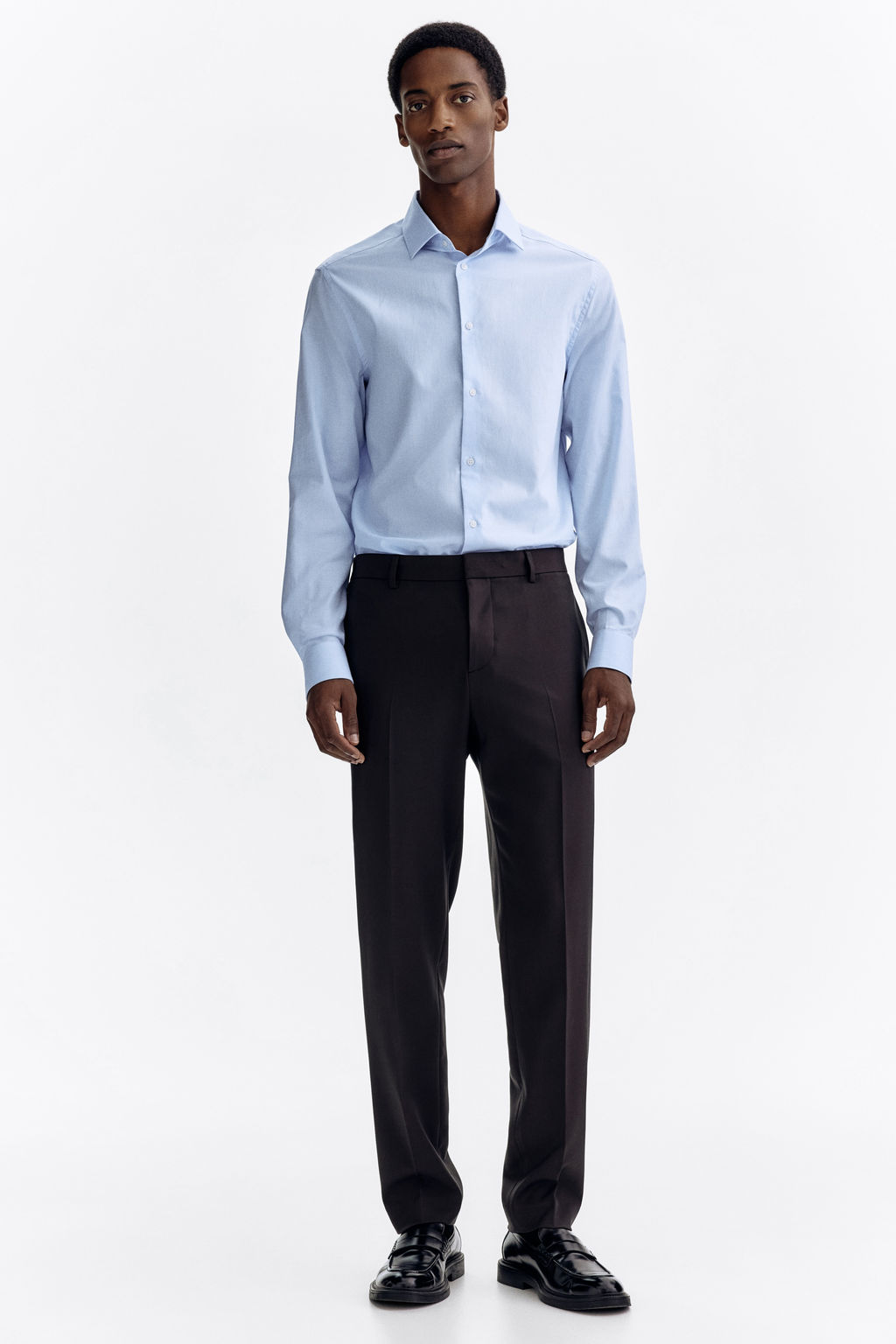 Camisa de algod?n Slim Fit - H&m фото 7