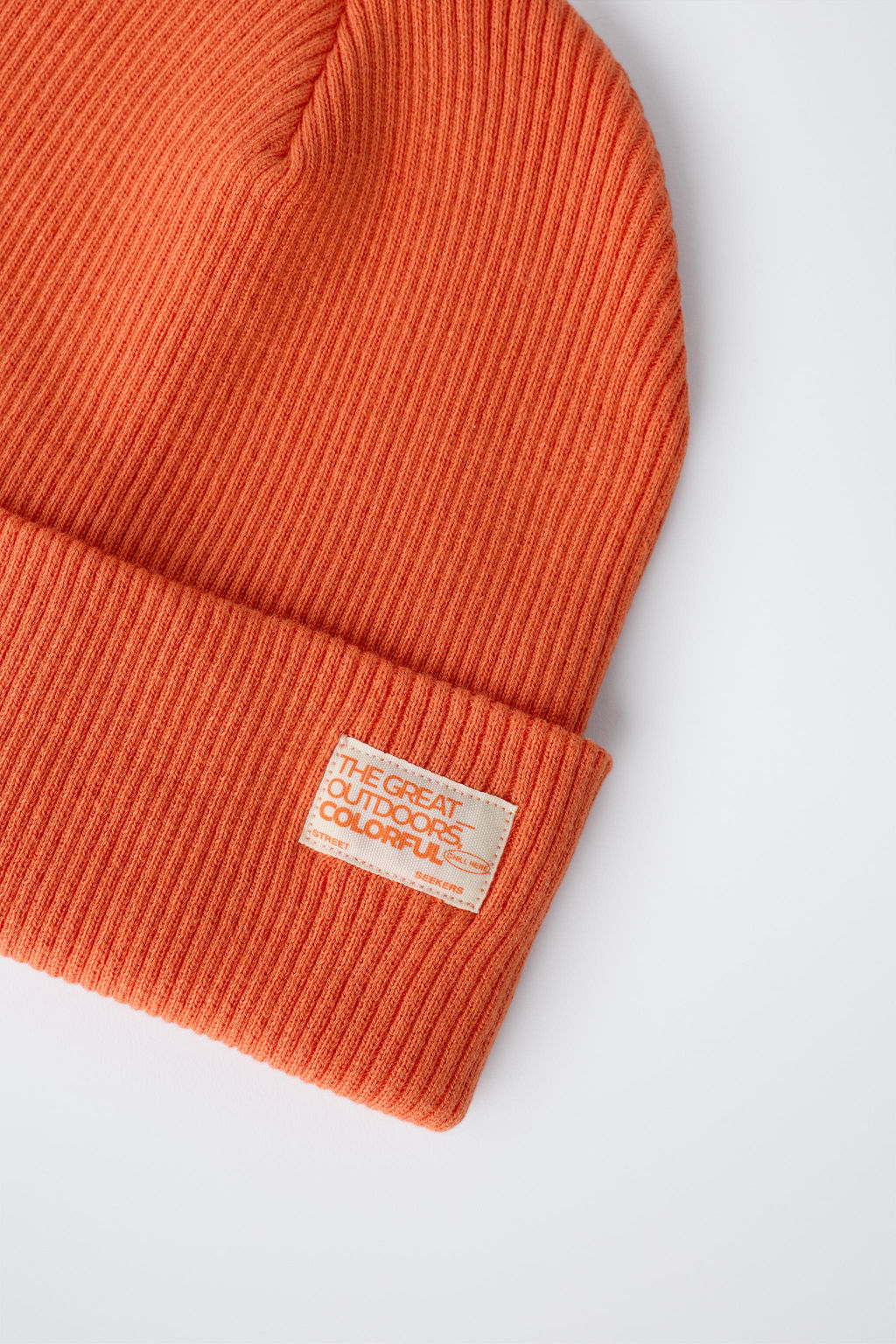 GORRO PUNTO CANAL? ETIQUETA / Naranja - Zara фото 3