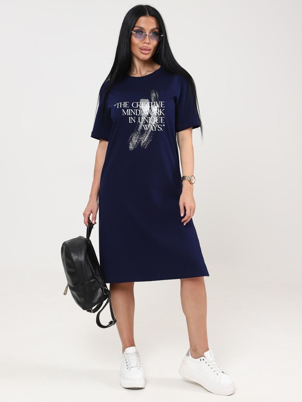 IV-CAPRIZ Тетрамино - туника чернильный