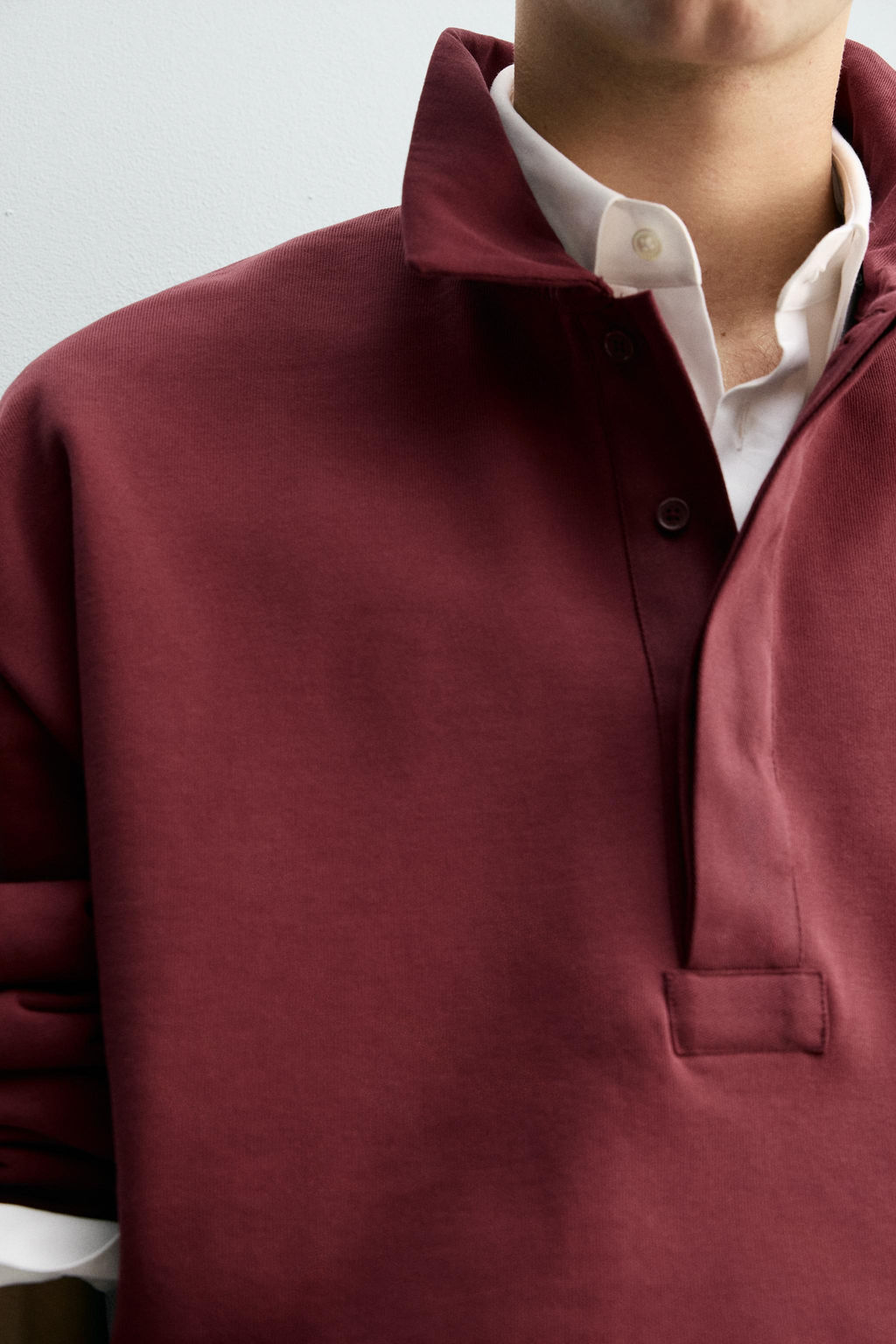 BOXY FIT POLO SHIRT - Zara фото 6