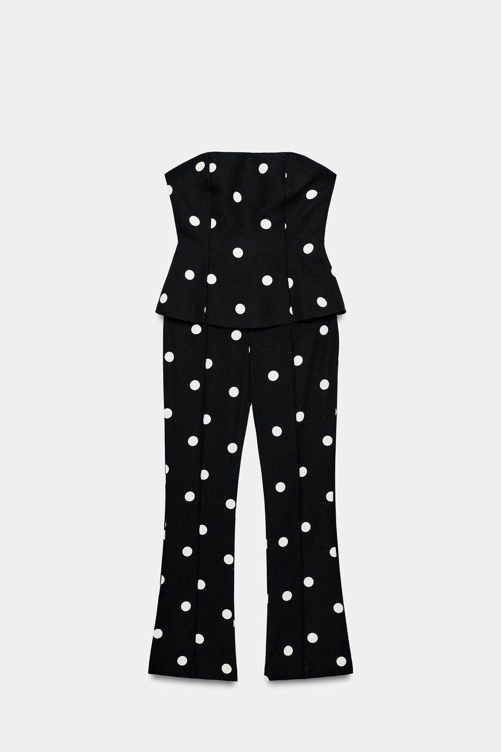 MONO PALABRA DE HONOR LUNARES / Negro / Blanco - Zara фото 2