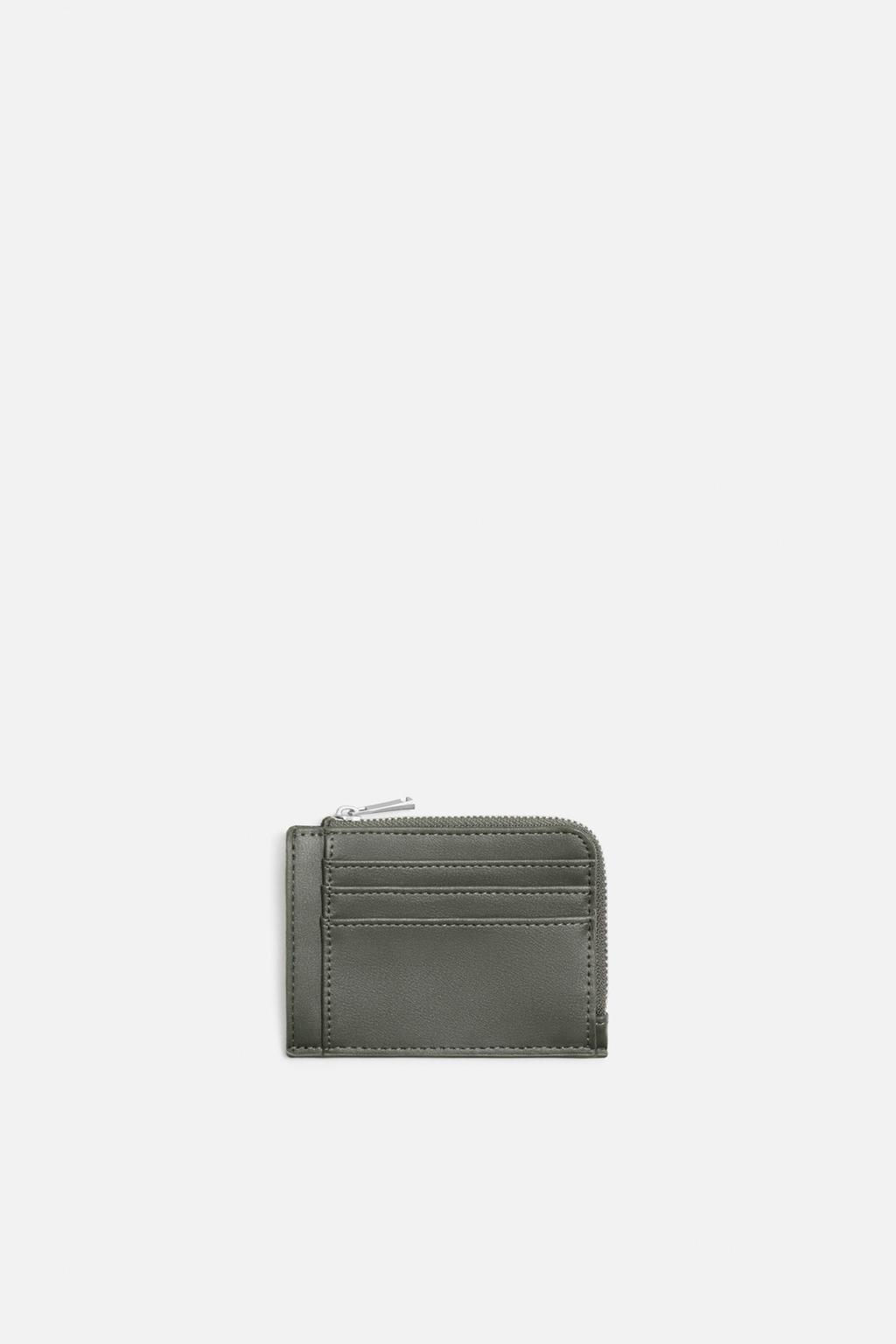 PLAIN CARD HOLDER PURSE - Zara фото 2