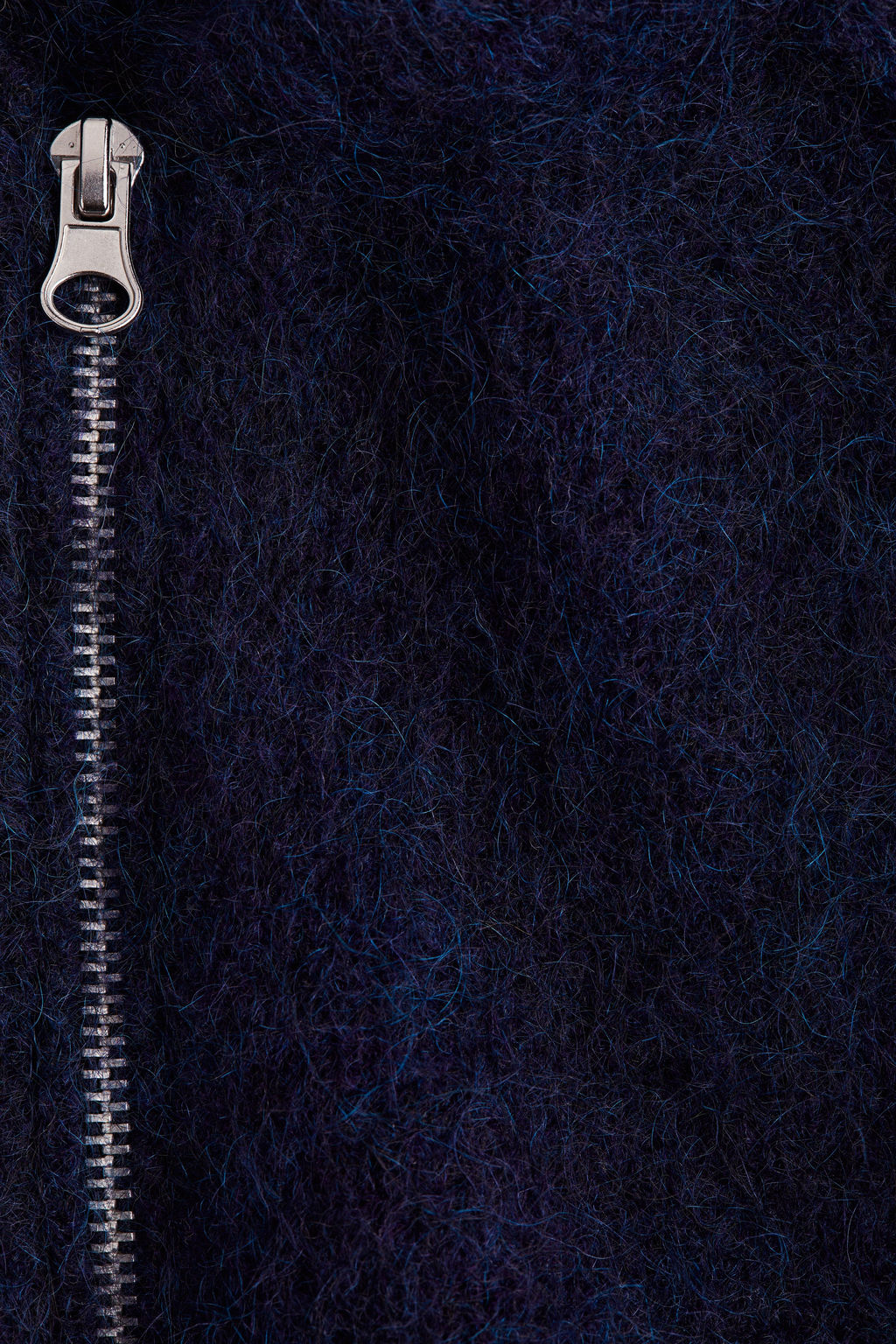 C?rdigan en mezcla de mohair con cremallera - H&m фото 5