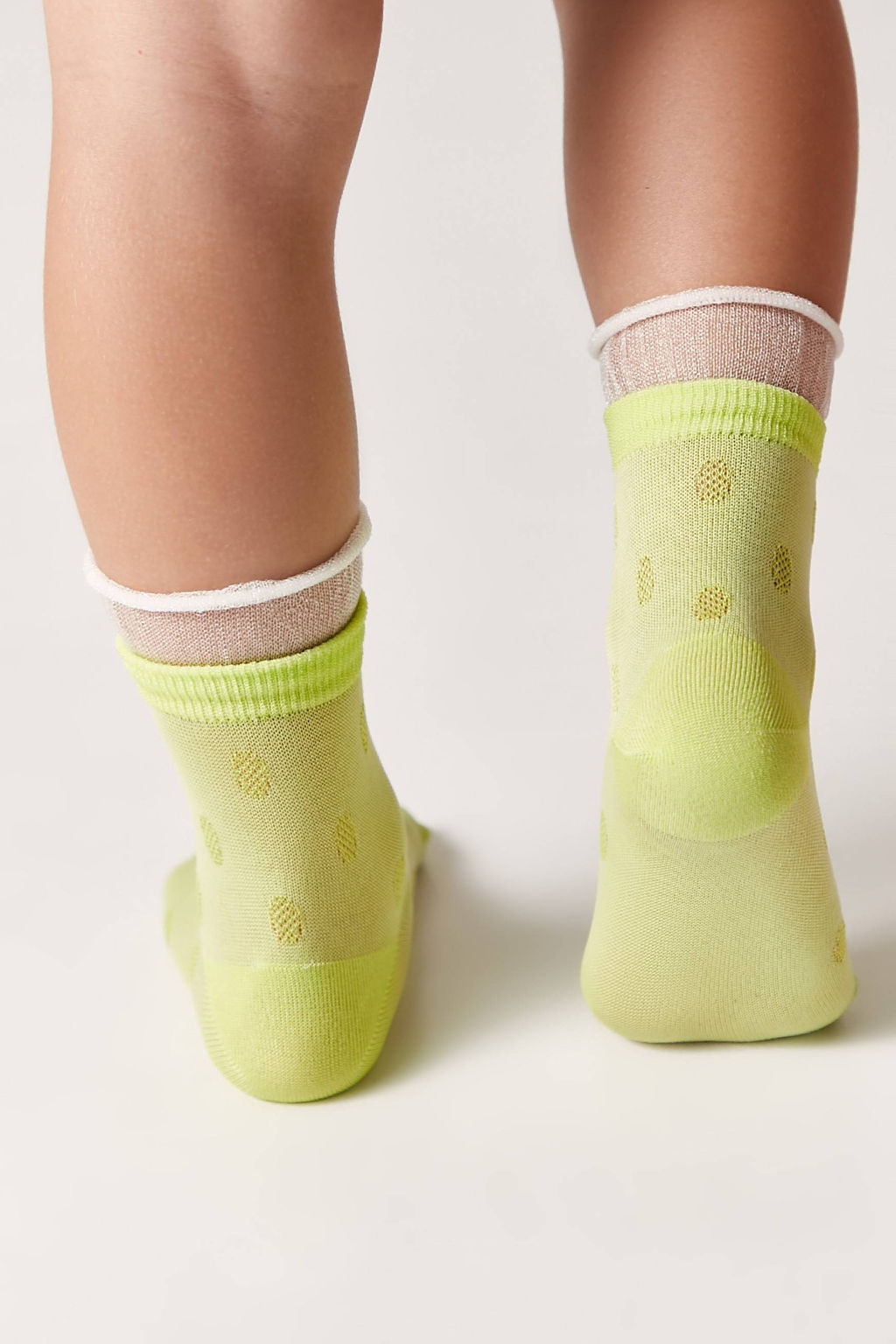 Цена за 2 пары Conte-Kids Носки TIP-TOP из вискозы с рисунками салатовый