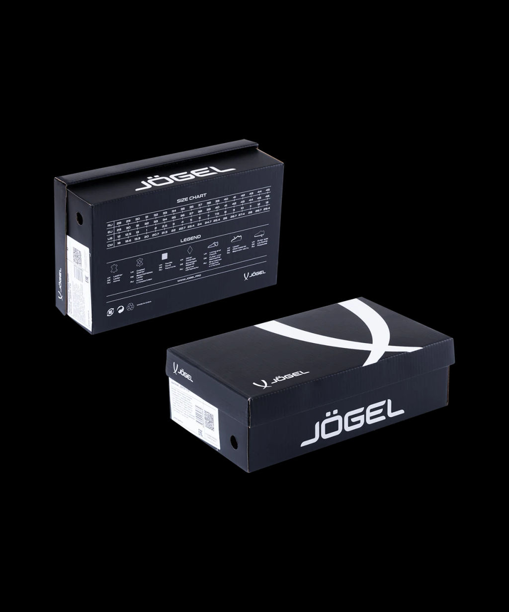 Бутсы зальные JOGEL Tornado 2.0 Black/gold  фото 8