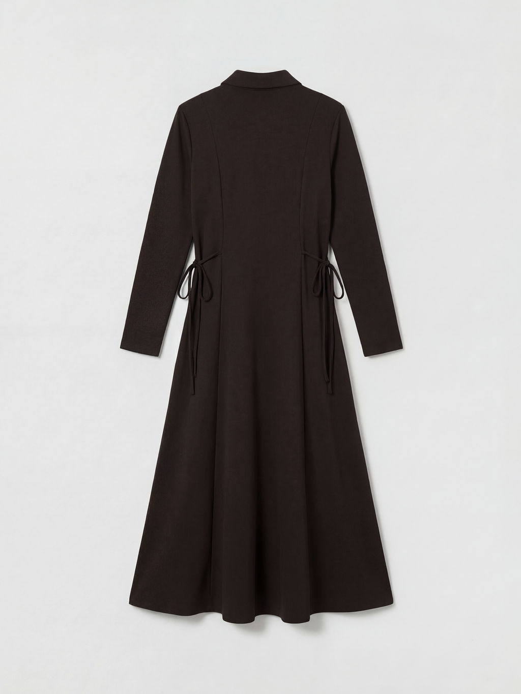 G?mlek Yaka Belden Oturtmal? Elbise